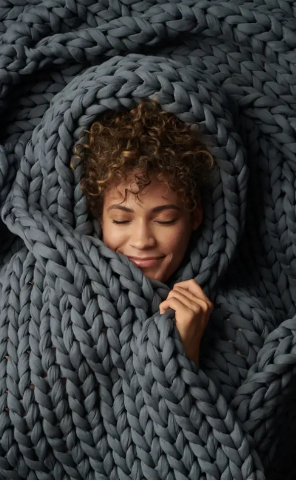 sustainable tencel weighted blanket