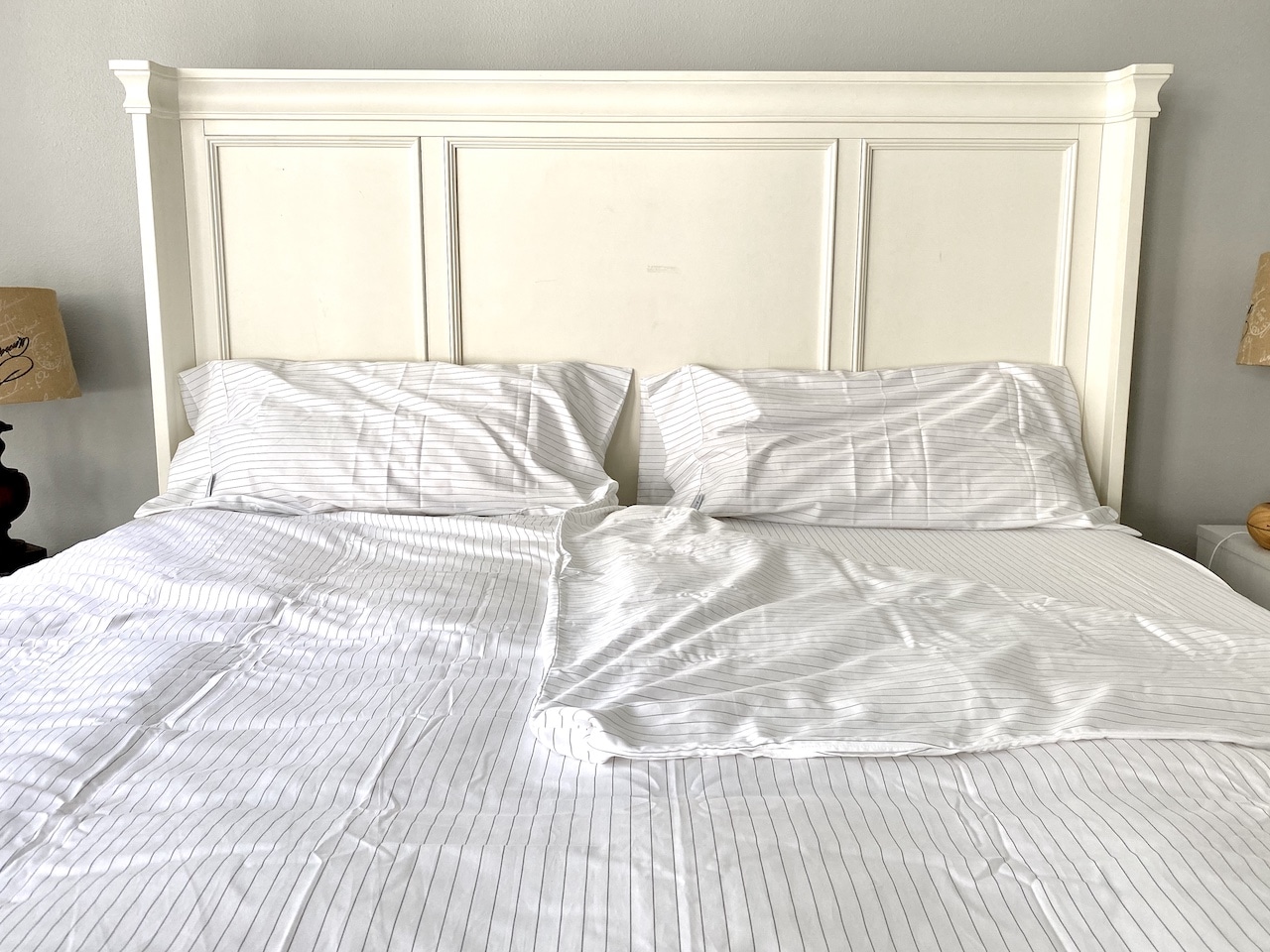 QuickZip Split King Sateen Sheets