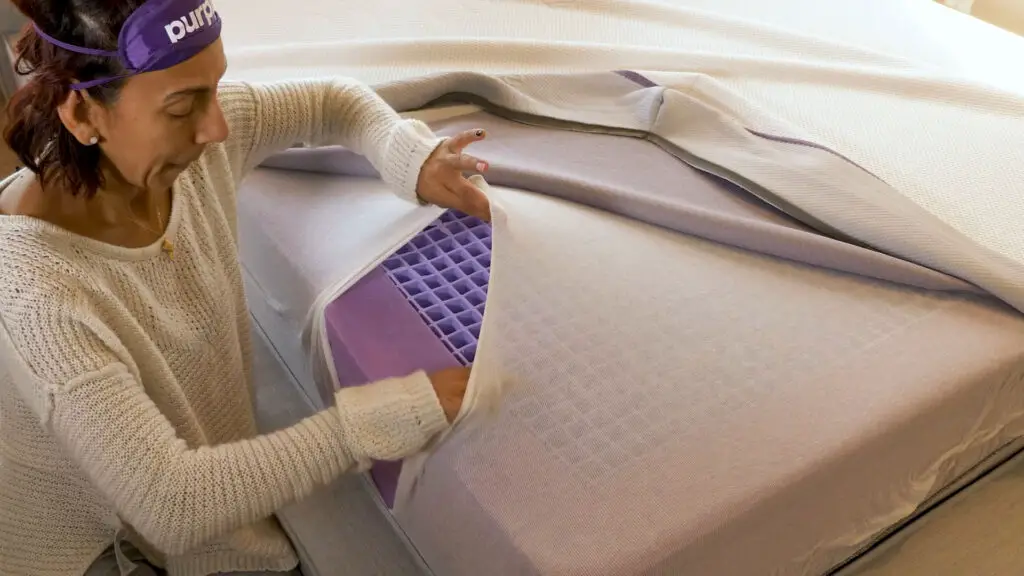 inside the purple mattress 2020