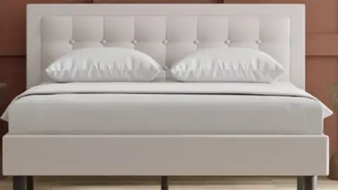 Dreamcloud bed frame with headboard